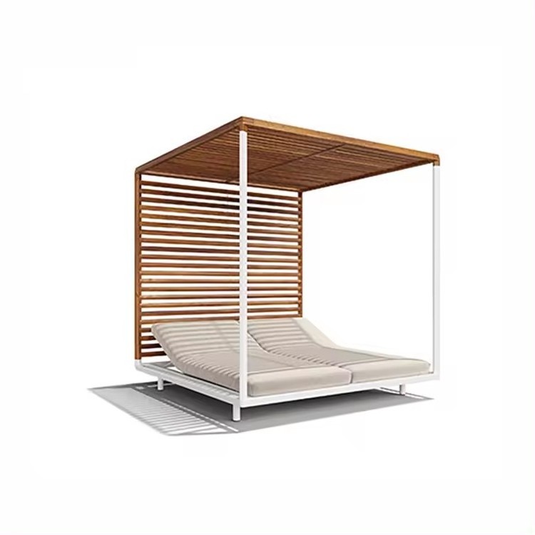 Wonderful Garden Outdoor Furniture Pool Furniture Teak Daybed outdoor daybed with canopy