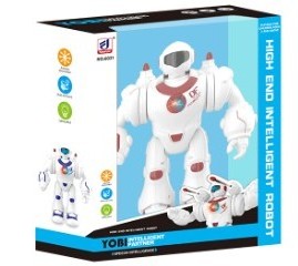 DF YOBI intelligent partner robot toys for boys robot intelligent shooting dancing launch missile unicorn toys 2023