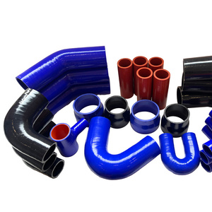 High Resistant Can be Customized Silicone Air Intake Pipe Upgrade Flexible Rubber Hose Silica Gel Braided Tube