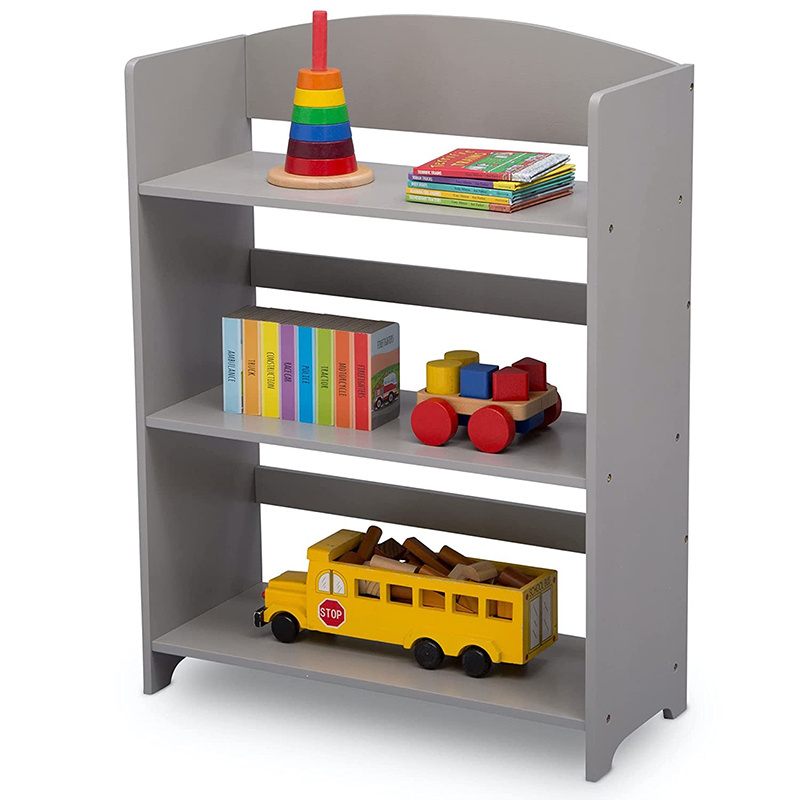 Children's Furniture Wooden Bookcase Shelf for Easy Organization and Wooden Bookshelf Storage Easy Assembly Kids Book Rack