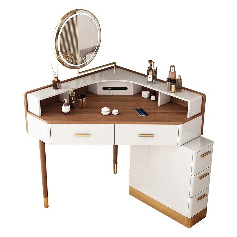 Vanity set sale wood craft bedroom excellent quality multi-function dressing table small dressing table