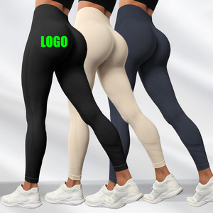 Seamless Gym Leggings Sports Yoga Pants For Women Activewear High Waist Hip Lifting SquatProof Push-up Workout Running Tights