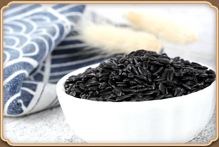 good price dry black rice organic black rice