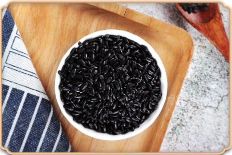 good price dry black rice organic black rice