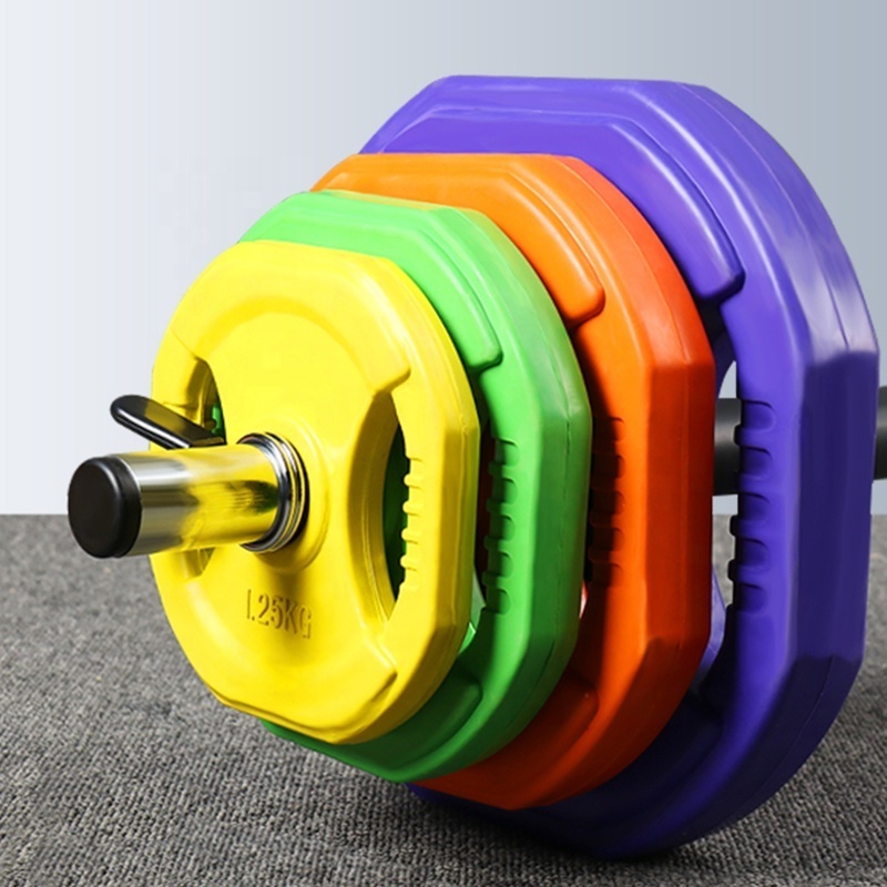 DEFINE FITNESS Custom Colored Rubber Rectangular Used Weight Plates