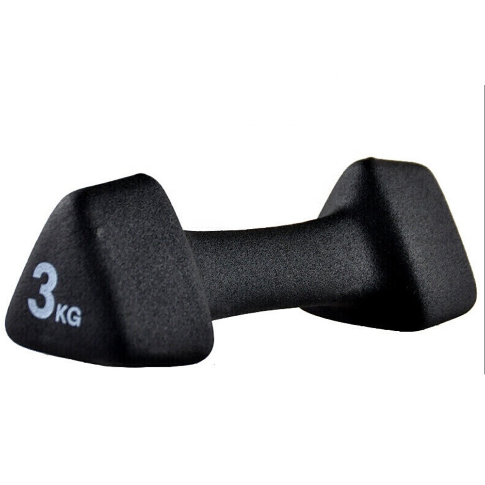 Define fitness Gym Fitness Triangle Dumbbell Set Neoprene Dumbbell 5Kg Dumbbell