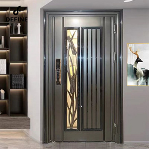 Luxury Design House Customized Stainless Steel Security Door