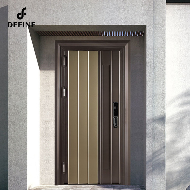 Luxury Design House Customized Stainless Steel Security Door