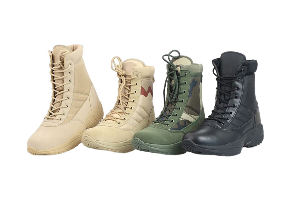 TSB009  Civil duty men High Quality Brand Leather Boots Special duty men Tactical Desert Combat Men Boots Outdoor Shoes