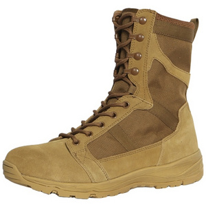 TSB110 Coyote brown Light weight  Land force combat boots black or desert color