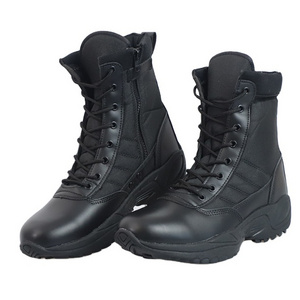 TSB009  Civil duty men High Quality Brand Leather Boots Special duty men Tactical Desert Combat Men Boots Outdoor Shoes