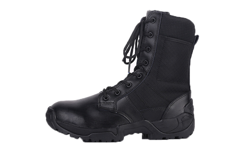 TSB50 Black god camping tactical combat boots genuine leather black