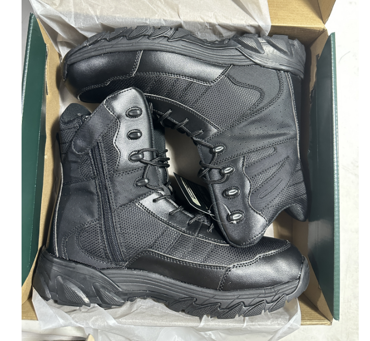 DF33   Summer weather hot area breathable AS33-9  Black leather Hunting training boots Coyote brown tactical boots