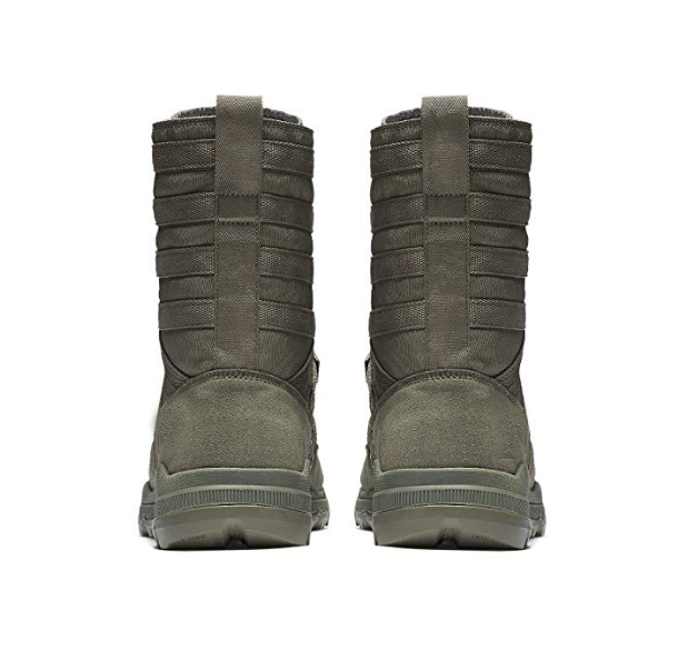 HBT02 Grey green suede+ Canvas water repellent super light tactical combat boots custom made