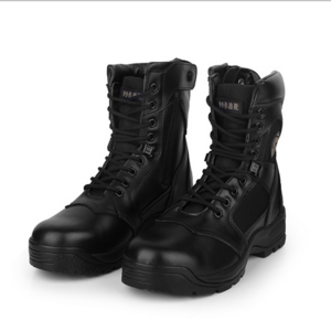 TST28 Genuine leather Security duty boots black tactical boots factory direct wholesales stock size  boots