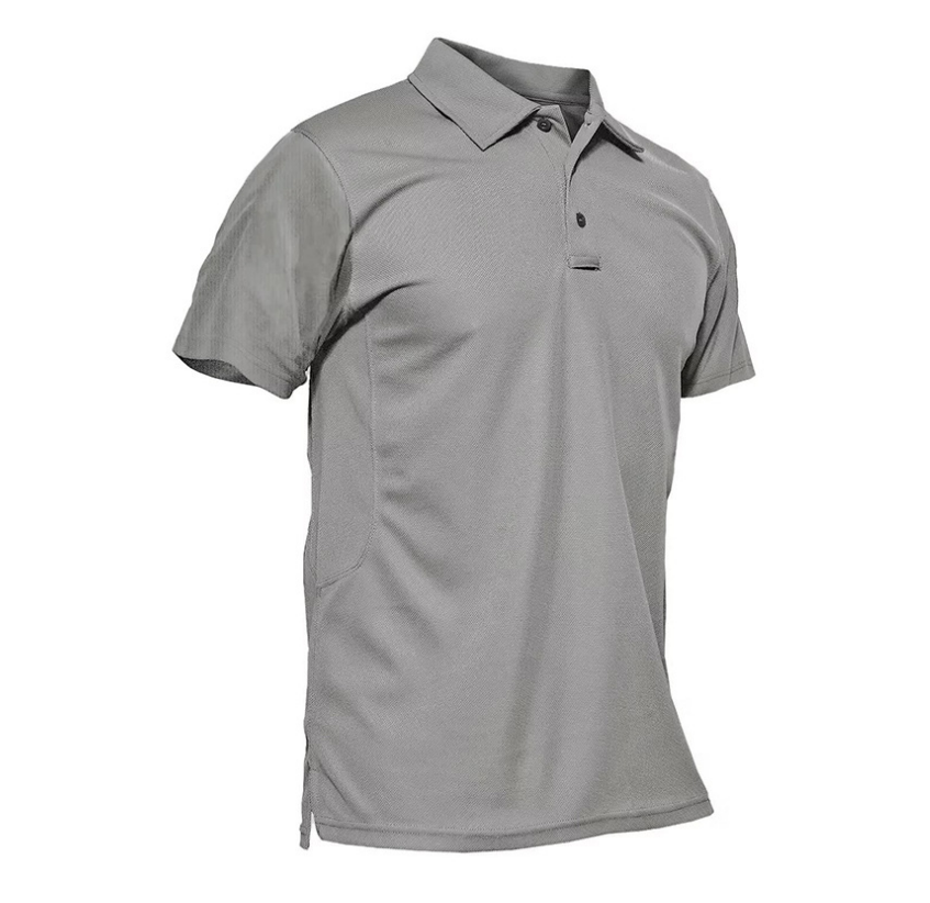 DF326 Green grey black khaki red  Customized Polo shirts with collar and Glasses hook loop various colors