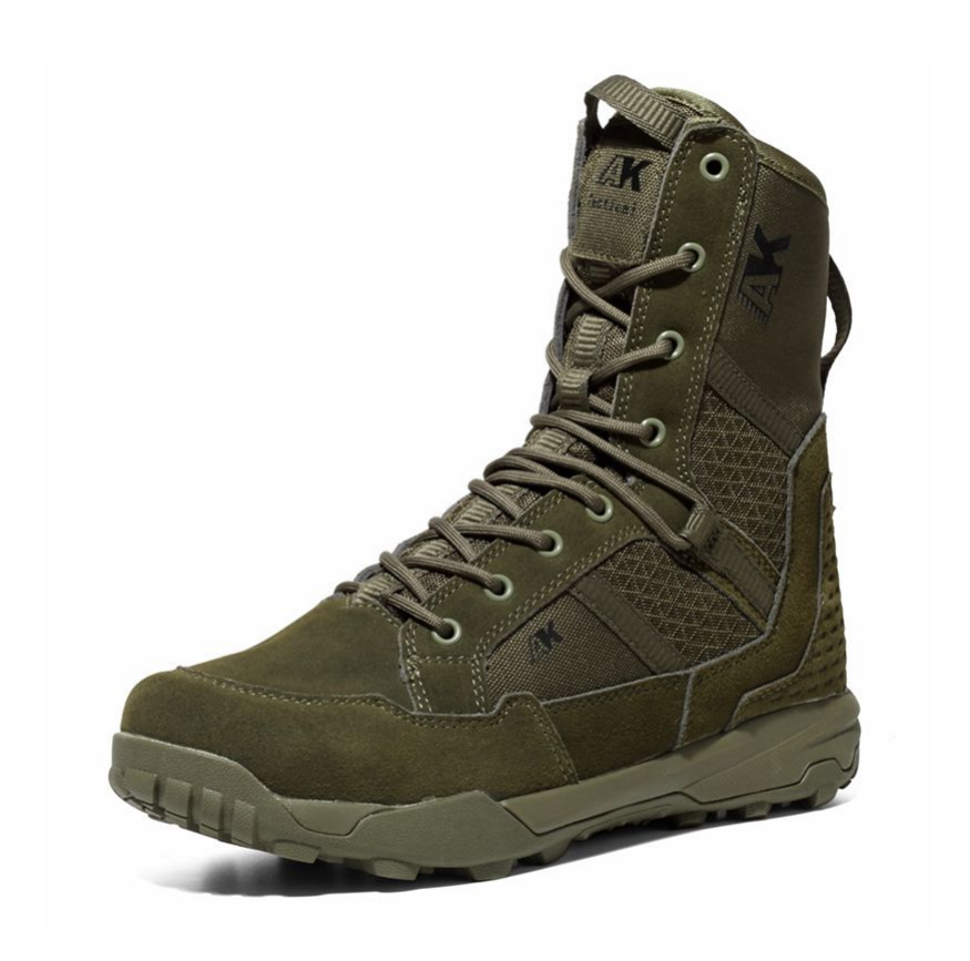 TSB4 AK Aeisk Green coyote brown black Spring Autumn Summer 3 seasons light weight combat boots suede shoes