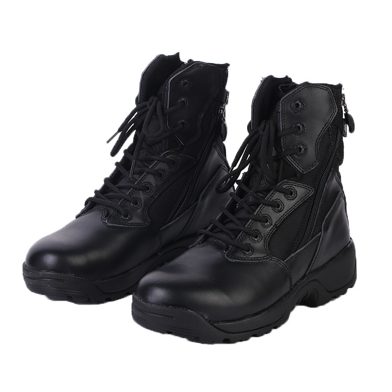 TSB71 Twin sparrows flying series combat tactical black jungle boots hunting boots black in genuine leather