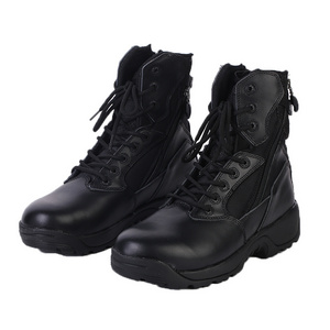 TSB71 Twin sparrows flying series combat tactical black jungle boots hunting boots black in genuine leather