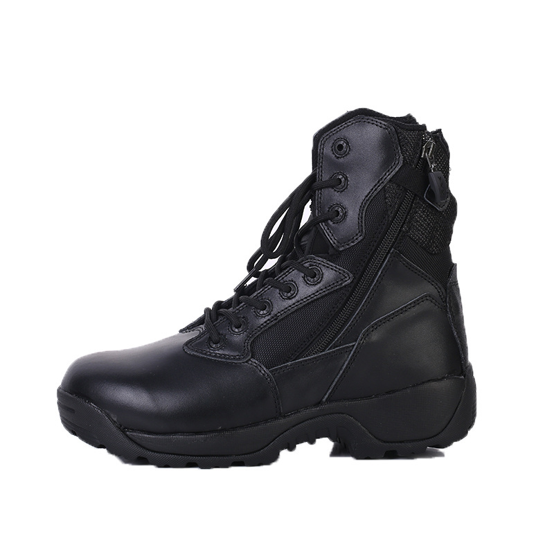 TSB71 Twin sparrows flying series combat tactical black jungle boots hunting boots black in genuine leather