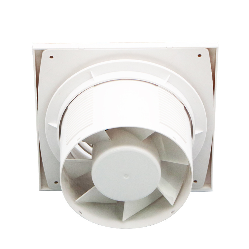 Deflecto Ceiling Ventilation Fan ABS Ventilation Exhaust Fan White Square Mount Ducted Exhaust Fan