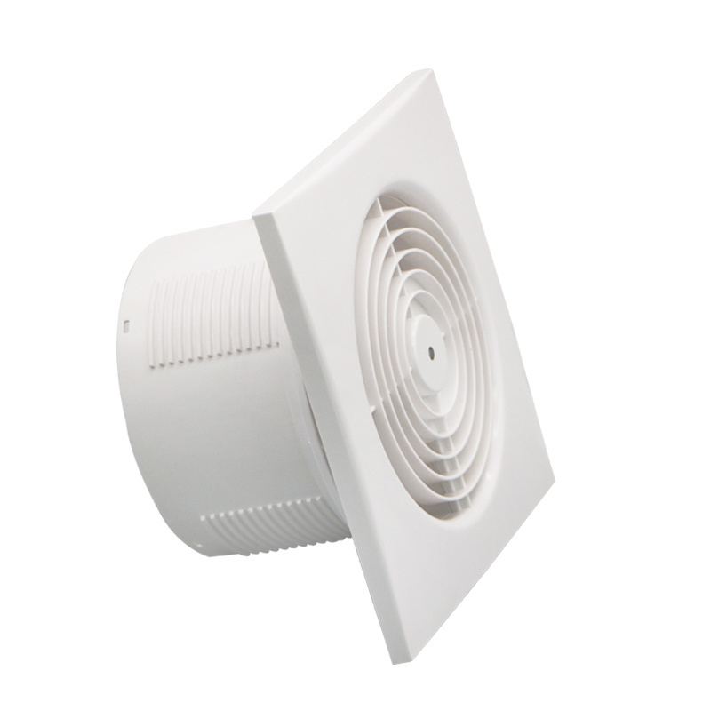 Deflecto Ceiling Ventilation Fan ABS Ventilation Exhaust Fan White Square Mount Ducted Exhaust Fan