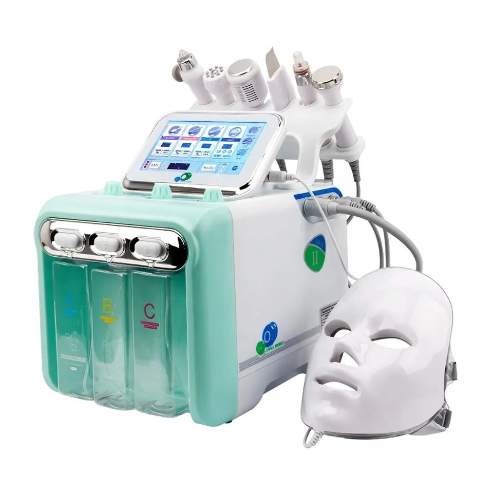 New Second Generation 7 in 1H2O2 Hydro Facial Water Hydro Dermabrasion Hydro Aqua Peel Facial Cleansing Machine For Beauty Salon