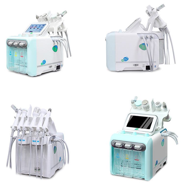 New Second Generation 7 in 1H2O2 Hydro Facial Water Hydro Dermabrasion Hydro Aqua Peel Facial Cleansing Machine For Beauty Salon