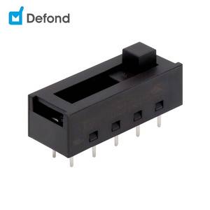 Hotselling 2P4T 10Pins 4 Way Double Row DIP Type Slide Switch For Power Tools Defond DSE-2416-CAP31-01R