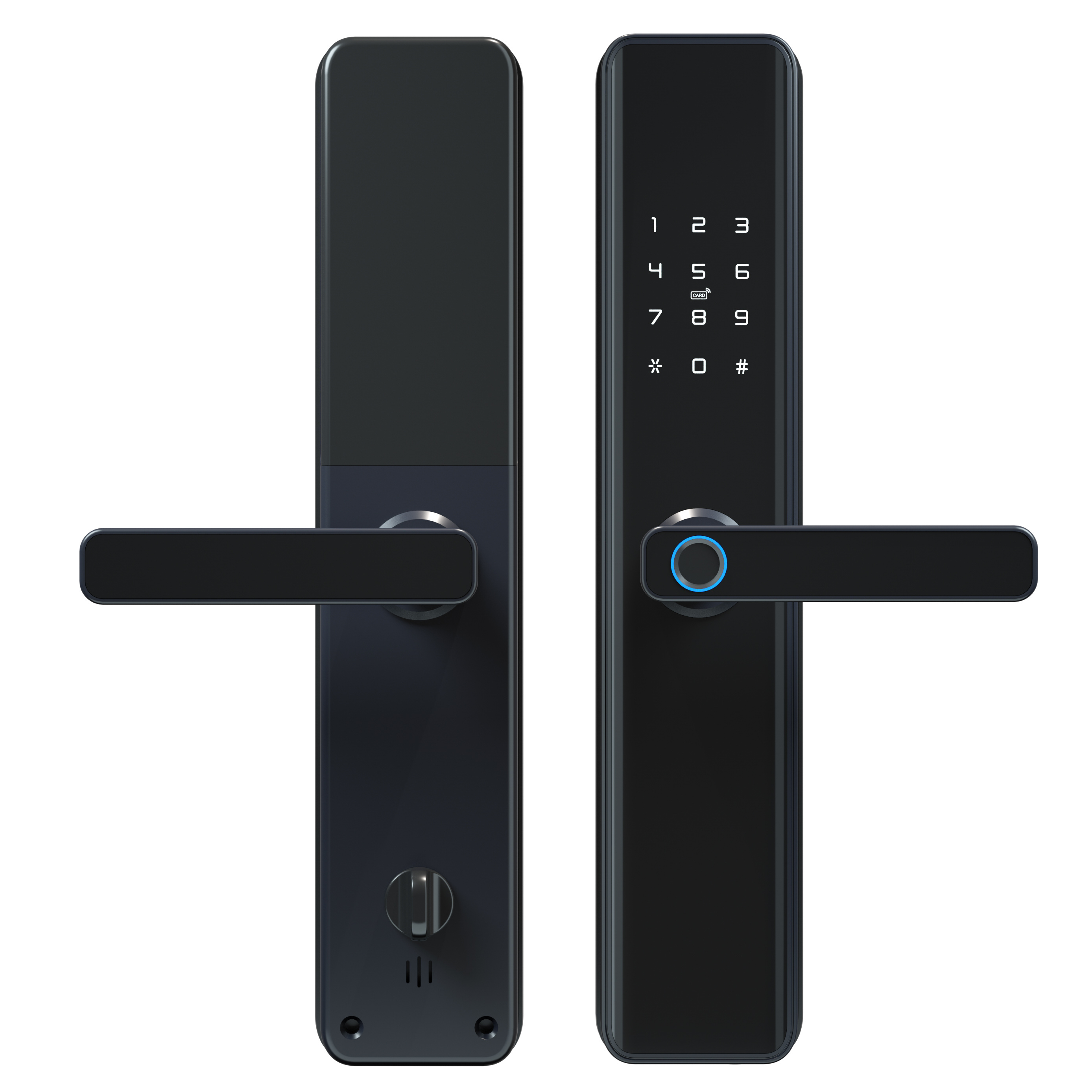 Volibel Security System Smart Home Fingerprint Biometric Door Lock Digital Touch Screen Intelligent Lock For Wood Door