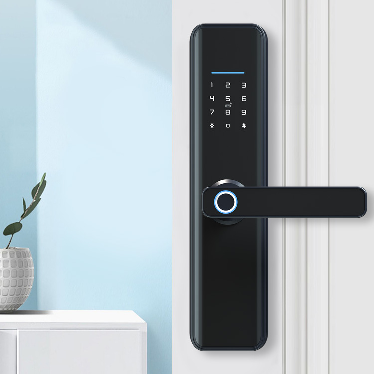 Volibel Security System Smart Home Fingerprint Biometric Door Lock Digital Touch Screen Intelligent Lock For Wood Door