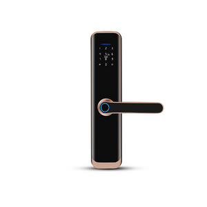 High Quality App Keyless Wholesale Fingerprint Smart Intelligent Door Lock Smart Home Tuya Ttlock Digital Smart Lock