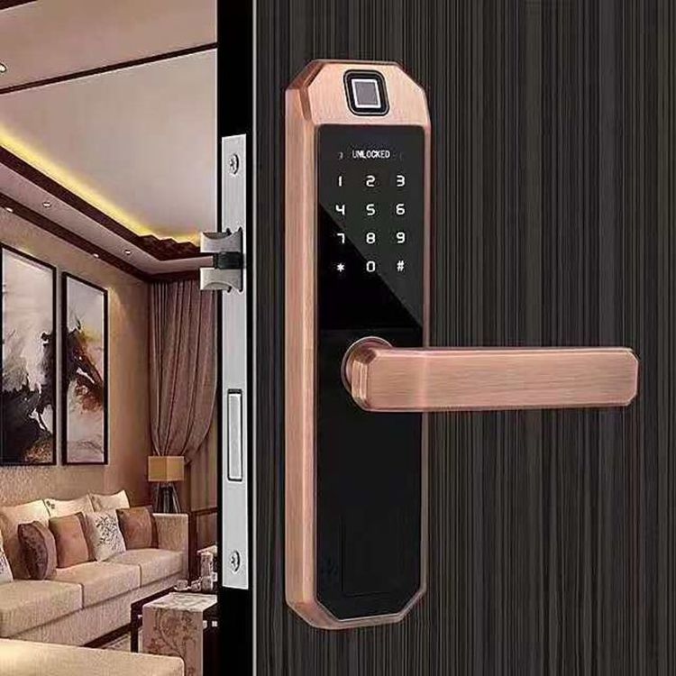 Hot Selling Digital Fingerprint Smart Password Lock Office Door Lock Fingerprint Password Smart Lock