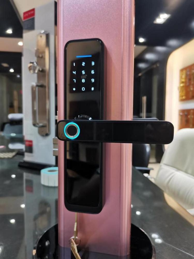 High Security Wifi Tuya Smart Door Lock Electronic Keypad Smart Locks Deadbolt Keyless Entry Door Lock For Hotel Apartment