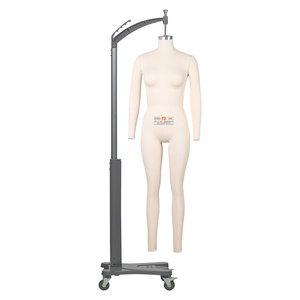 USA standard size female full body mannequin with collapsible shoulders fitting to garment designers