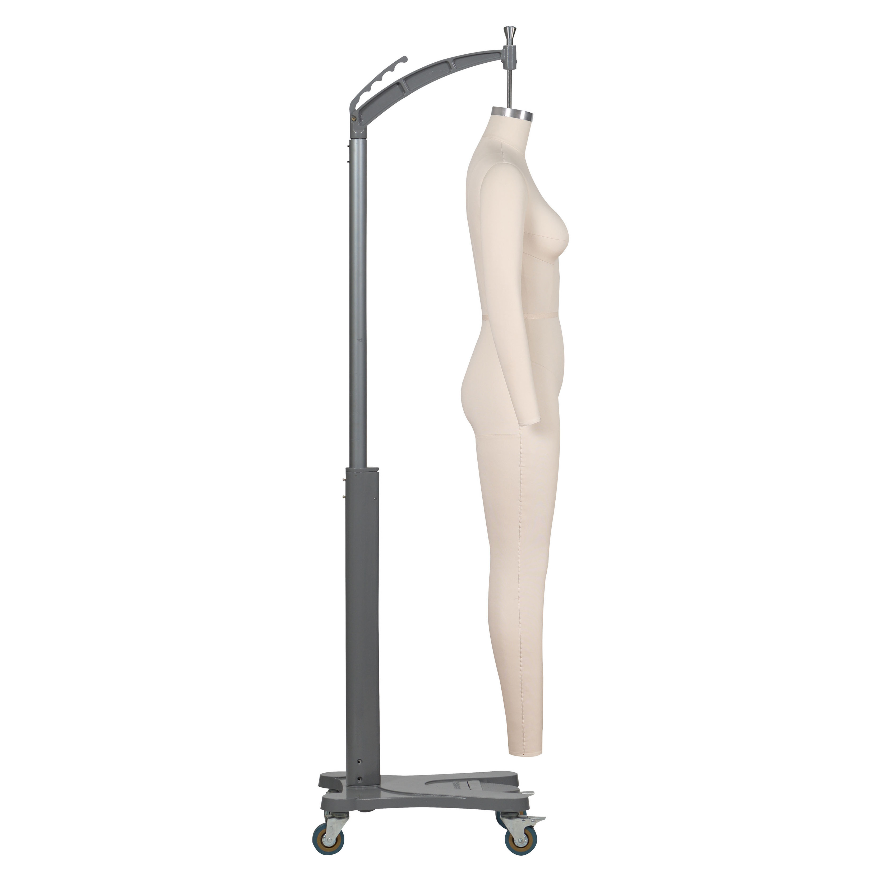 USA standard size female full body mannequin with collapsible shoulders fitting to garment designers