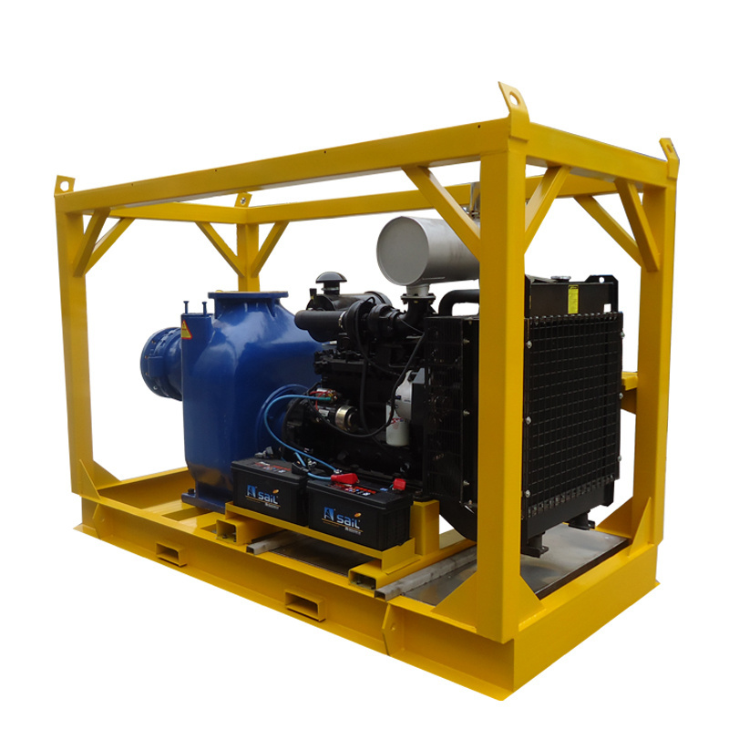 100kw 10 inch Diesel Engine Self Priming Sludge Pump Agriculture Irrigation Pump SEWAGE PUMPS