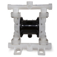 PP Air-Operated Double Diaphragm Pump Pneumatic Diaphragm Pump for Water Chemical Liquid Transfer