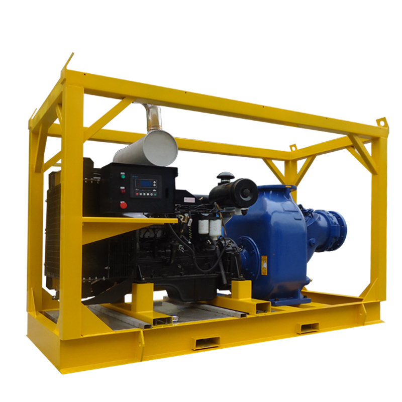 100kw 10 inch Diesel Engine Self Priming Sludge Pump Agriculture Irrigation Pump SEWAGE PUMPS