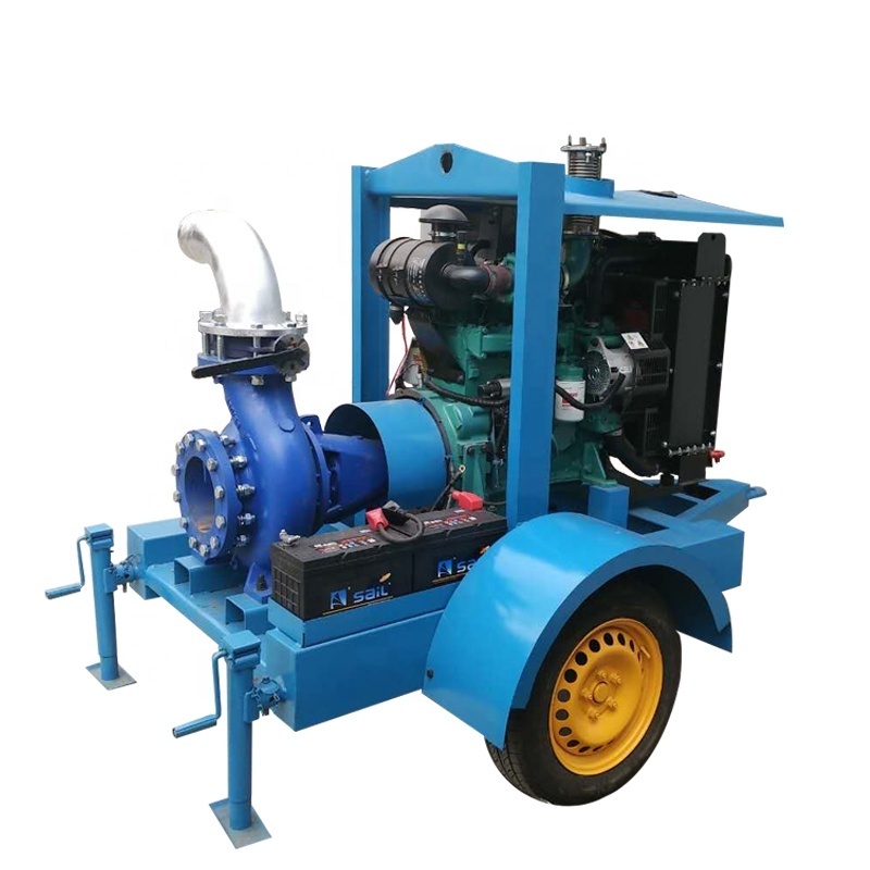 1000 GPM 100 PSI diesel engine ballasting pump in Marine