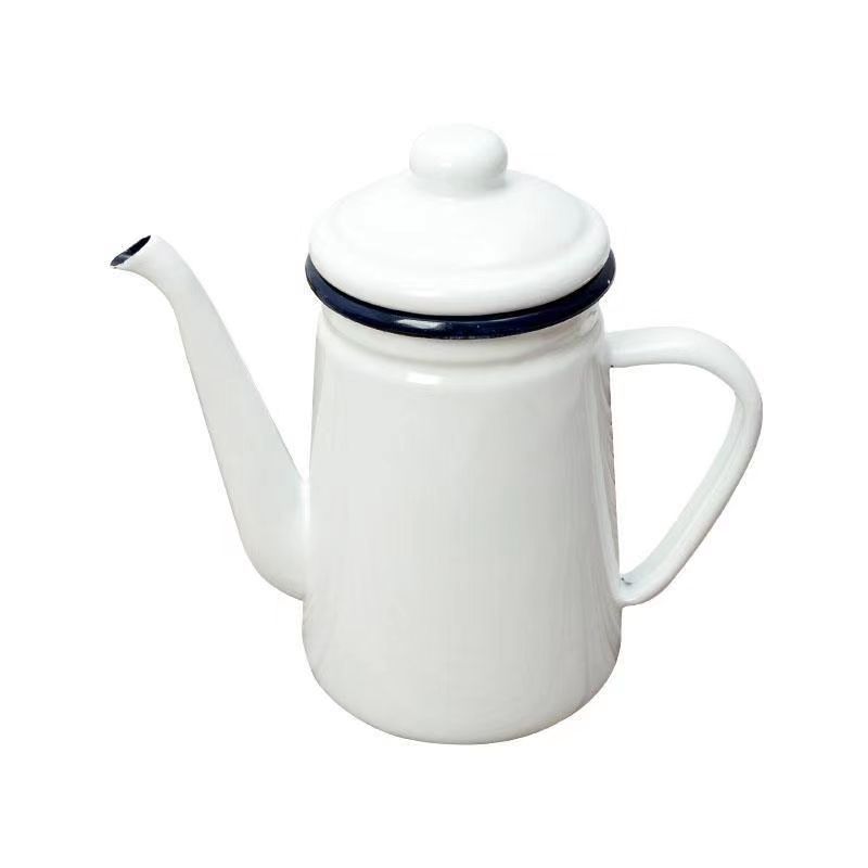 high quality1.5L/2.5L Gas Stove Korea Water Bottle Customized flowers coffee Kettle Enamel Kettle for coffee