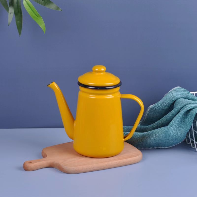 tea and ceramic coffee maker pots pot portable enamel coffee pot table coffee kettle