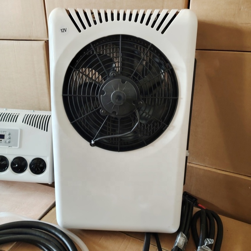 Van rv DC 12 volts 24V cooler ac unit mini aires parking air conditioner for truck