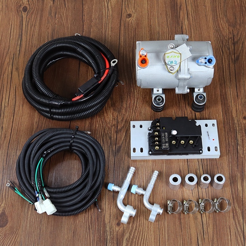 24v car conditioning aircon scroll 12v dc electric ac compressors electric ac compressor 12v kit