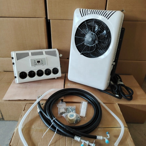 Van rv DC 12 volts 24V cooler ac unit mini aires parking air conditioner for truck