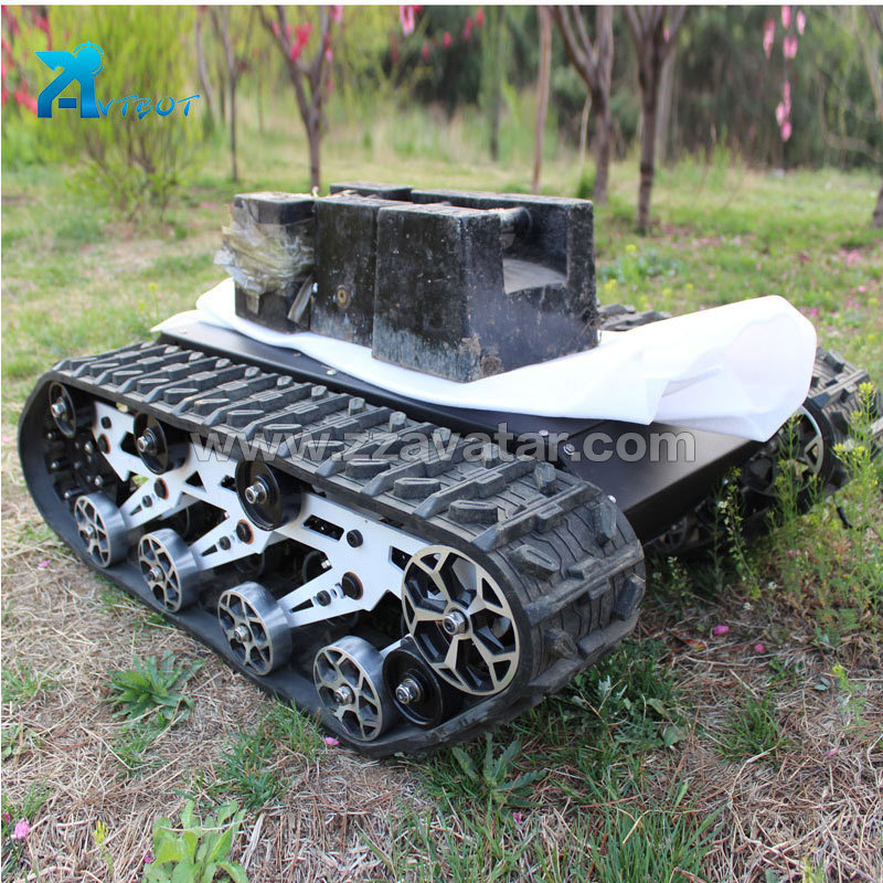 New Style snow blower rubber track smart robot car chassis kit instructions pdf for wholesale