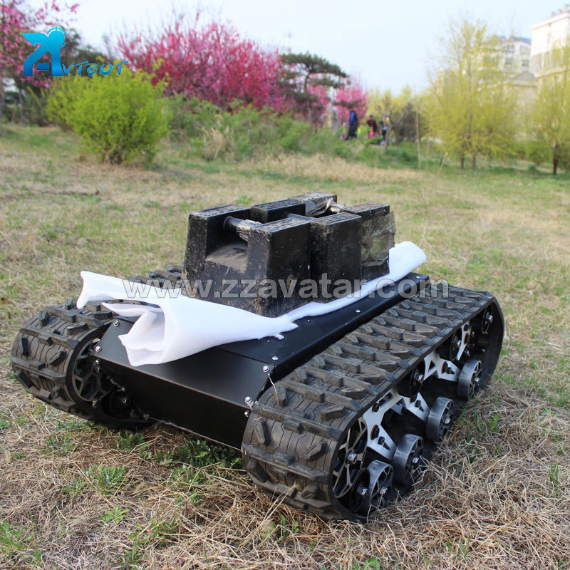 New Style snow blower rubber track smart robot car chassis kit instructions pdf for wholesale