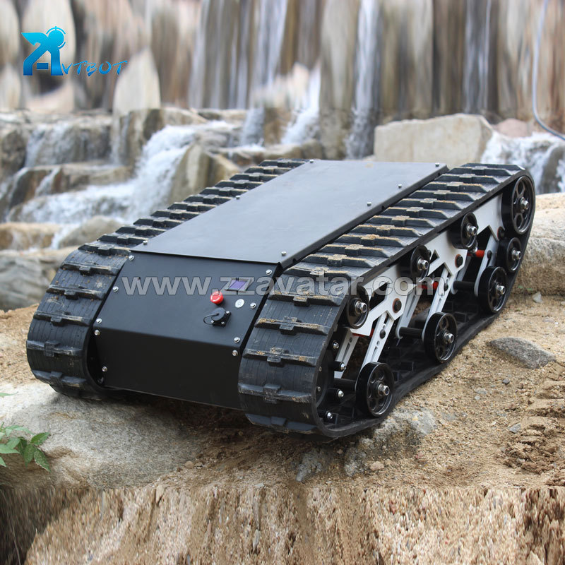 New Style snow blower rubber track smart robot car chassis kit instructions pdf for wholesale