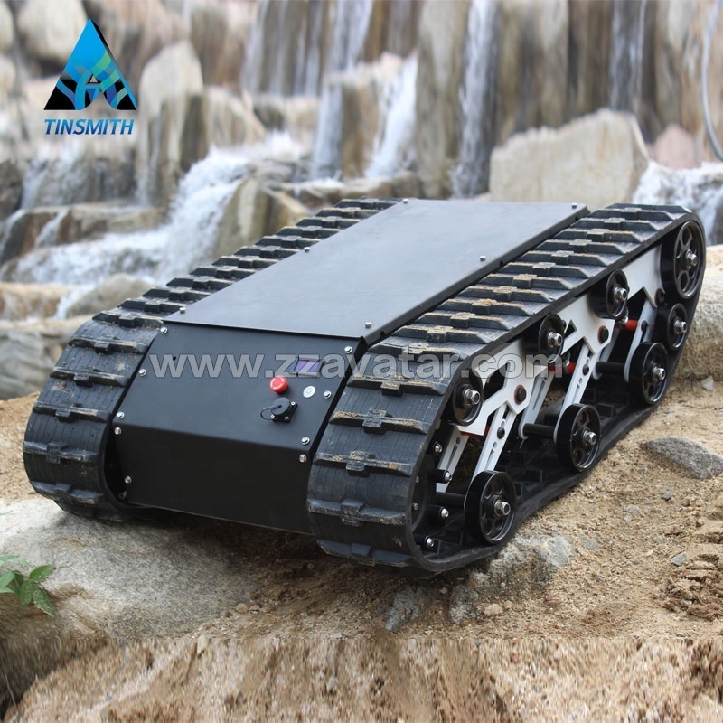 Rubber tracked wheelchair for ATV/SUV/UTV/rubber track undercarriage robot all terrain vehicles tracked robot AVT-9T