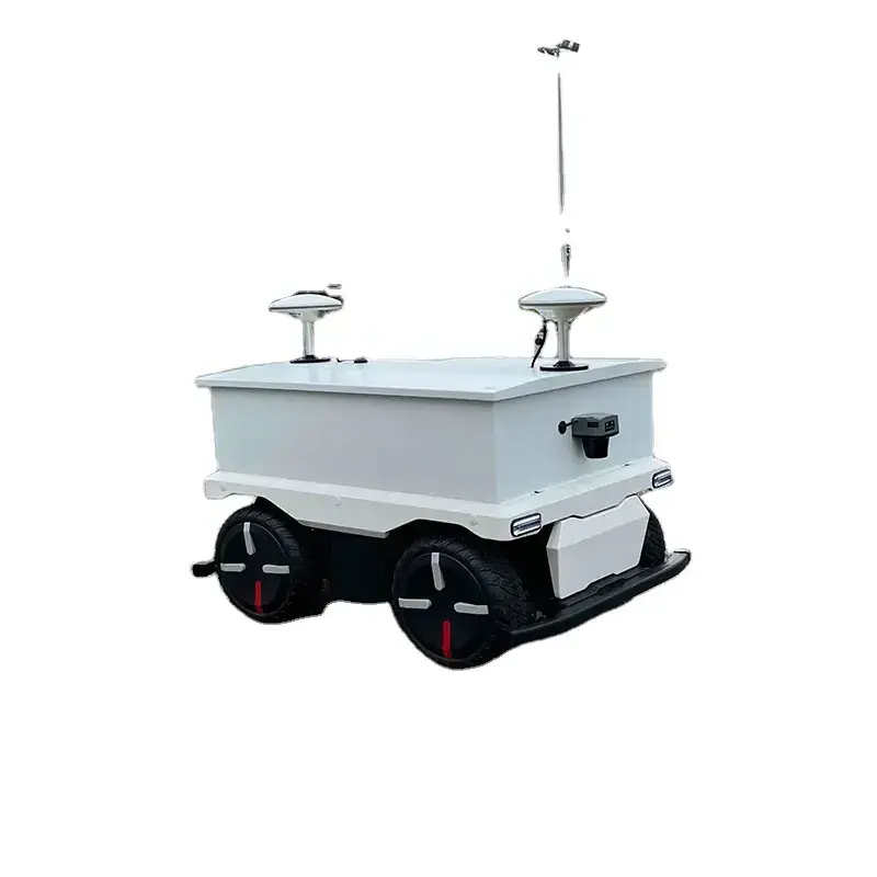 Automatic Navigation Mobile Robot Chassis Intelligent Logistic Robot Battery 4 Wheels Electric Agv Vehicle